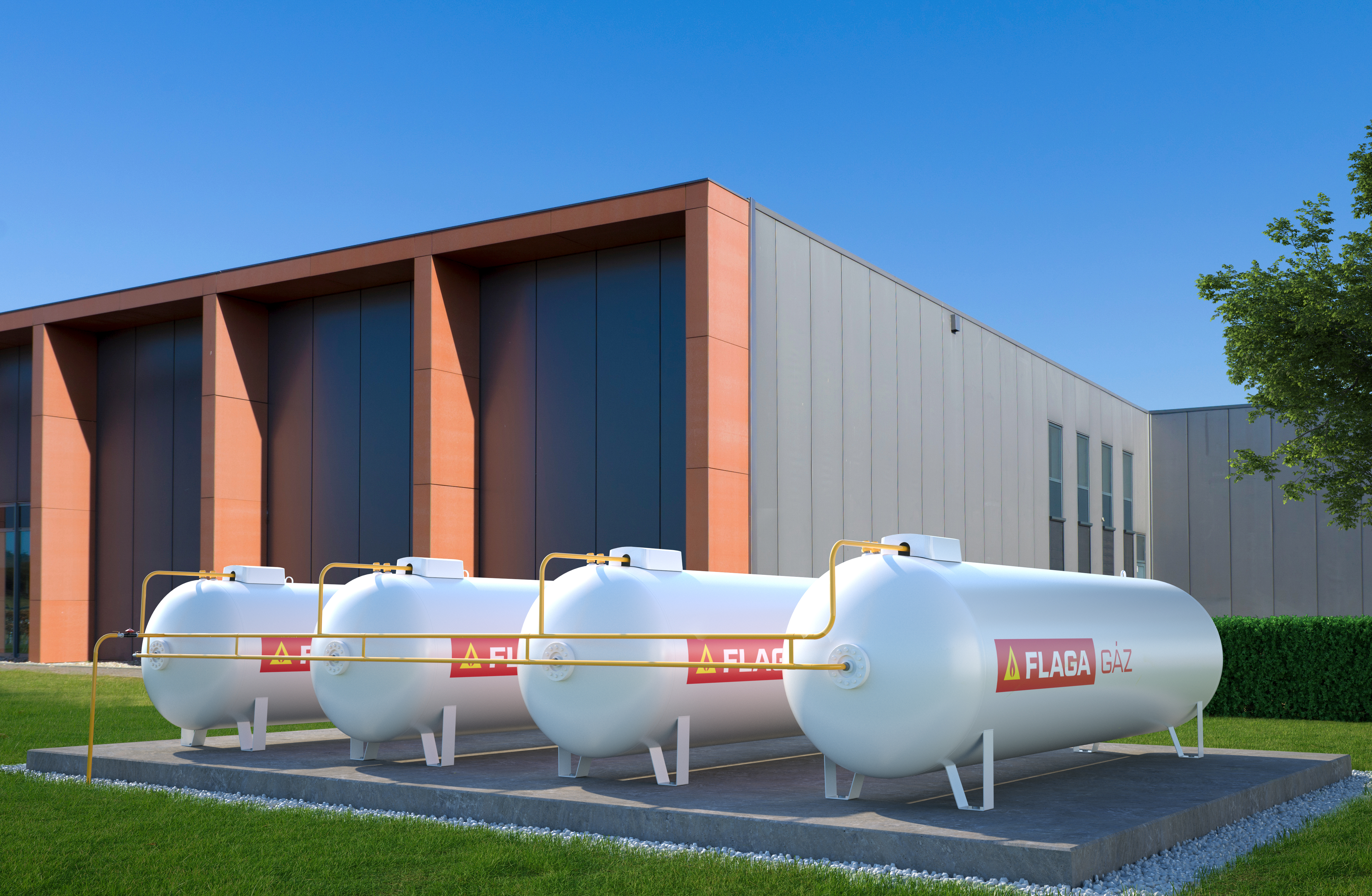heating of industrial facilities